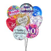 Anniversary Balloon Bouquet (5 balloons)