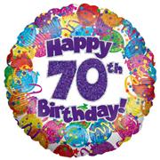 70th Birthday Balloon